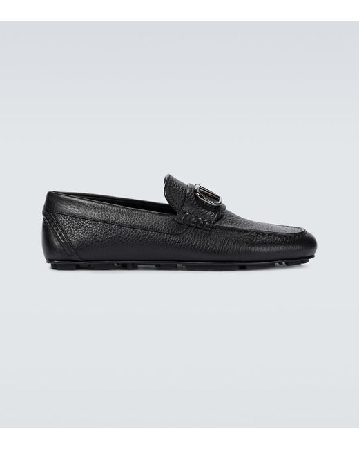 Valentino Garavani leather loafers