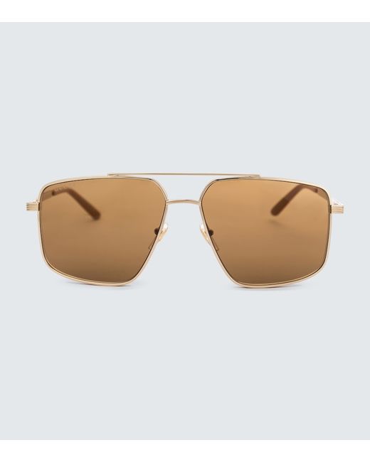 Gucci Metal aviator sunglasses