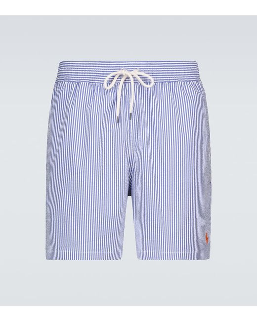 Polo Ralph Lauren Seersucker striped swim shorts