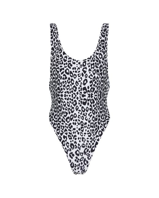 Reina Olga Exclusive to Mytheresa Funky leopard-print swimsuit