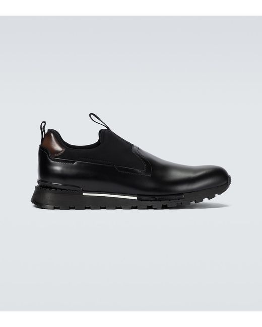 Berluti Fast track leather sneakers
