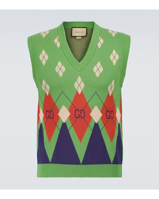 Gucci Ouverture sweater vest