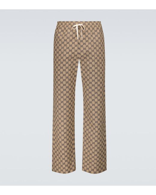 Gucci GG cotton-blend pants
