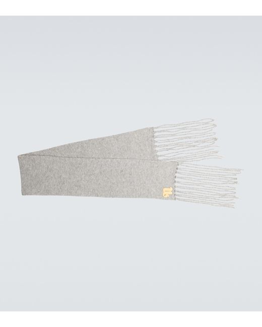 Nanushka Levi wool-blend scarf