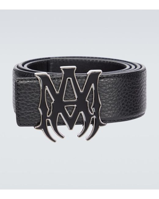 Amiri MA buckle leather belt