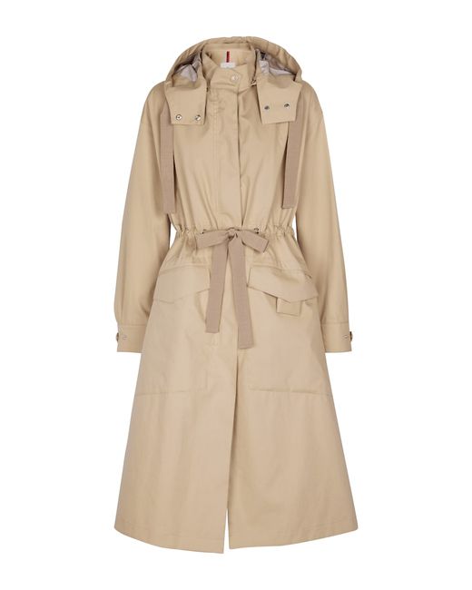 Moncler Cotton-blend trench coat