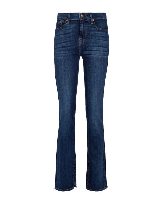 7 For All Mankind The Straight mid-rise jeans