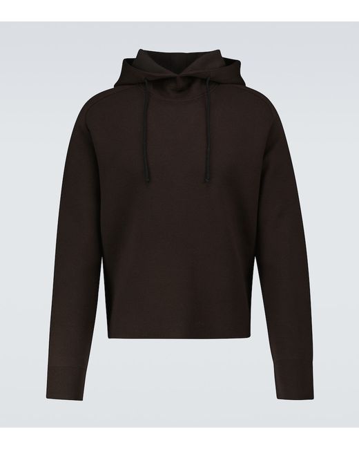 Bottega Veneta Wool-blend hooded sweatshirt
