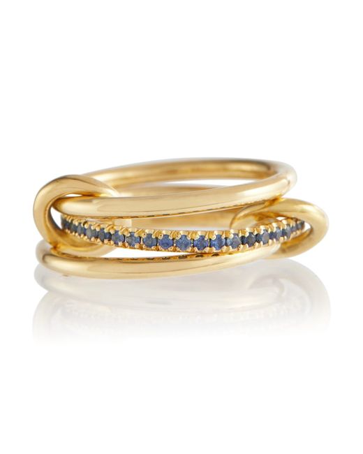 Spinelli Kilcollin Exclusive to Mytheresa Sonny 18kt yellow gold and sapphire ring