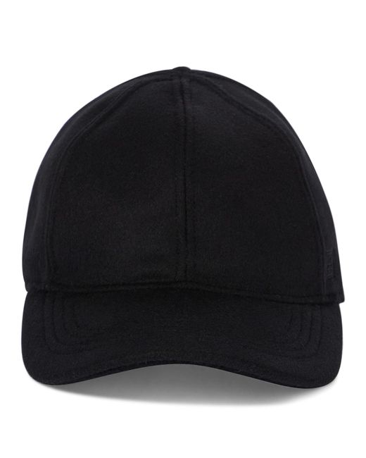 Totême Wool and cashmere baseball cap