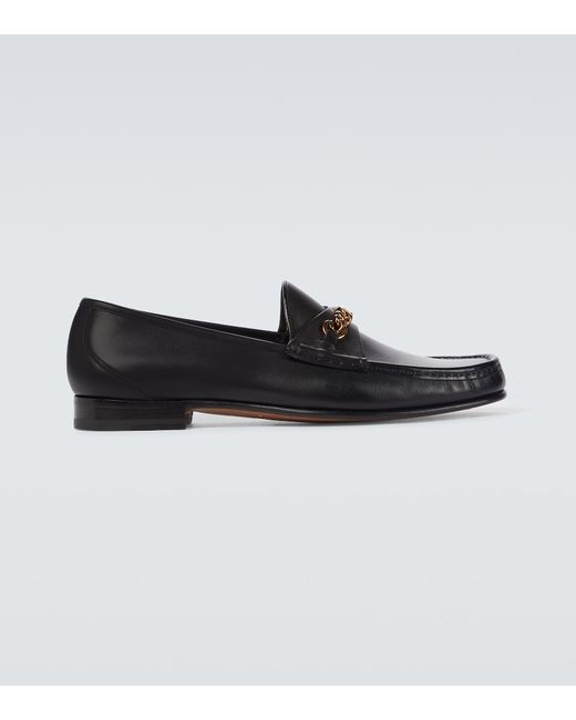 Tom Ford Exclusive to Mytheresa leather York Chain loafers