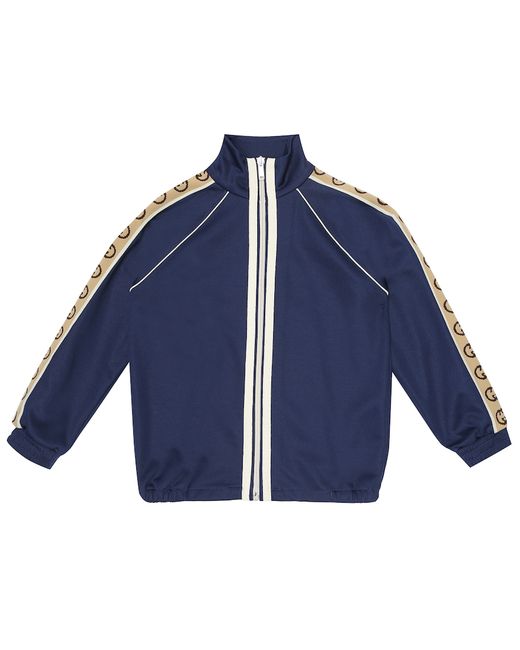 Gucci Kids GG cotton-blend track jacket