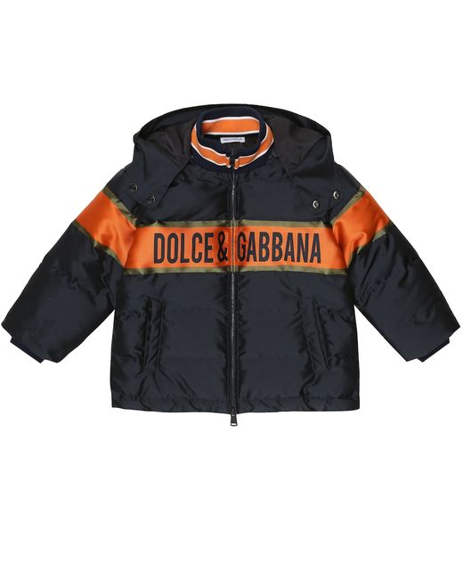 Dolce & Gabbana Kids Hooded down jacket