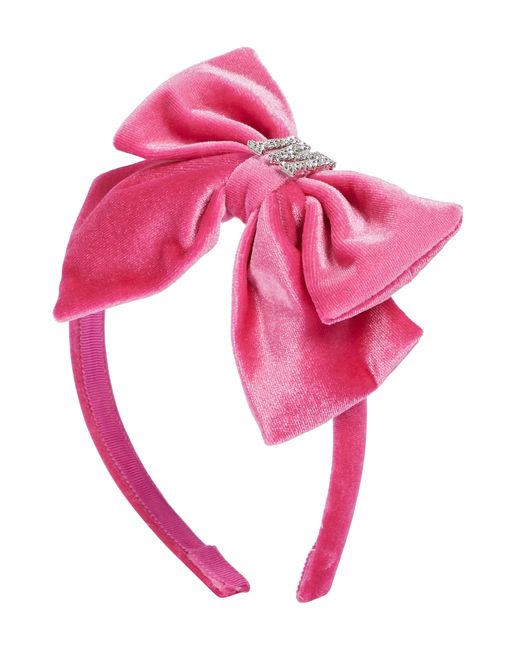 Monnalisa Embellished velvet headband