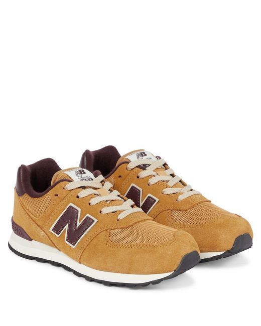 New Balance Kids History Class suede sneakers