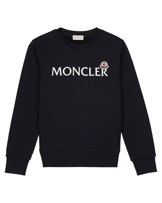 Moncler Enfant Logo cotton sweatshirt