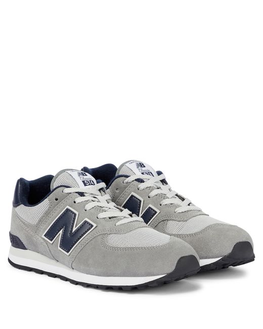 New Balance Kids History Class suede sneakers