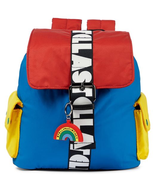 Stella McCartney Kids Colorblocked backpack