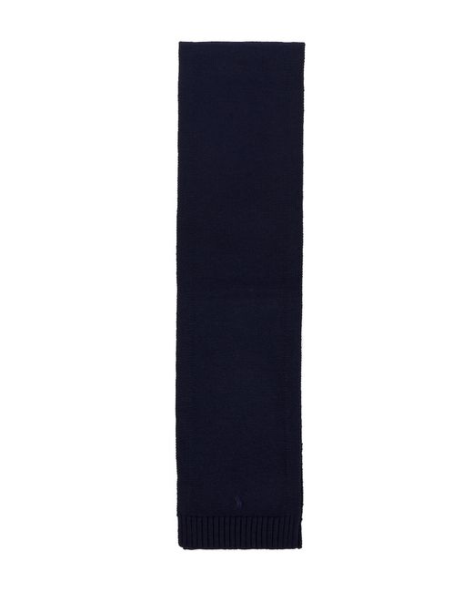 Polo Ralph Lauren Kids Ribbed-knit wool scarf