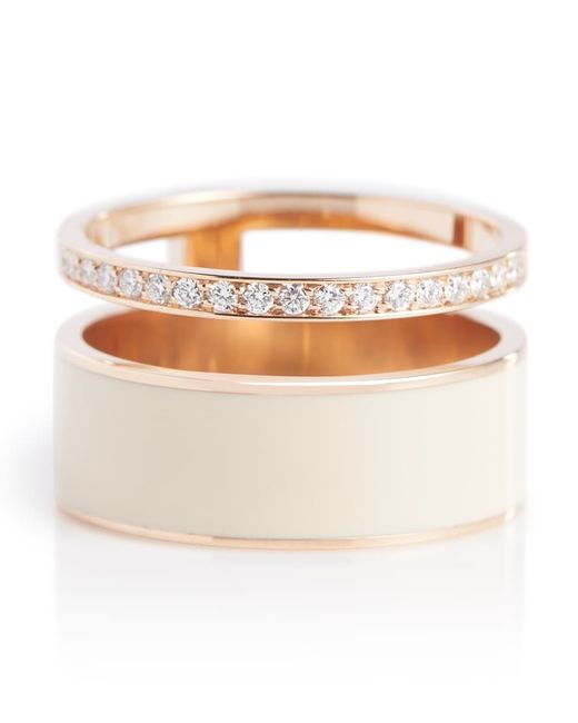 Repossi Berbere Module 18kt rose gold ring with diamonds