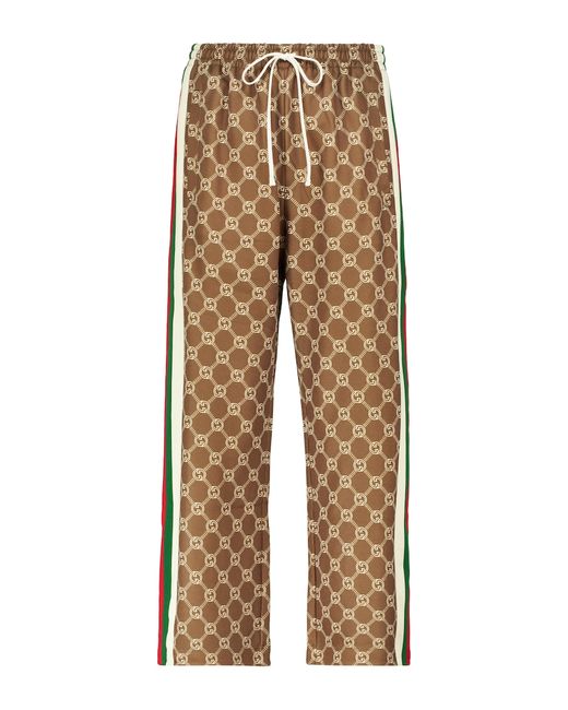 Gucci Interlocking G cropped sweatpants