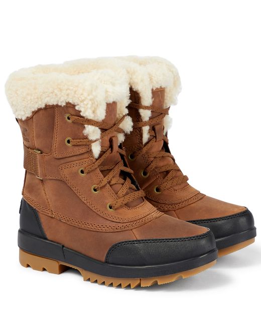 Sorel Torino Parc leather ankle boots