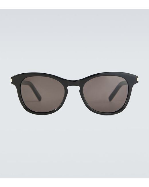 Saint Laurent Round-frame acetate sunglasses