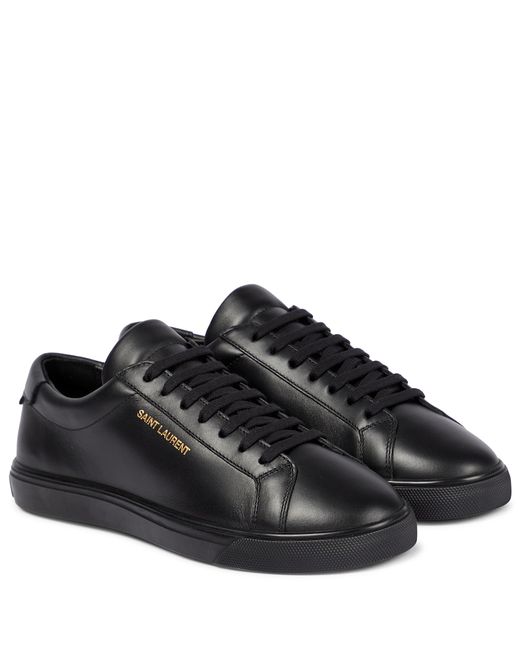 Saint Laurent Andy leather sneakers