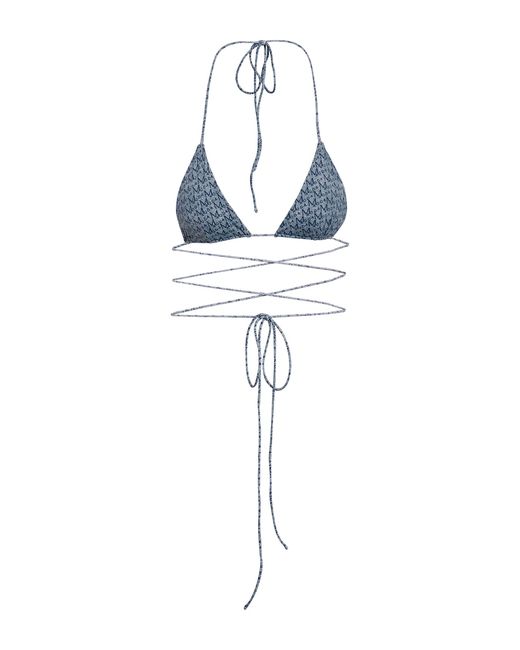 Magda Butrym Logo triangle bikini top