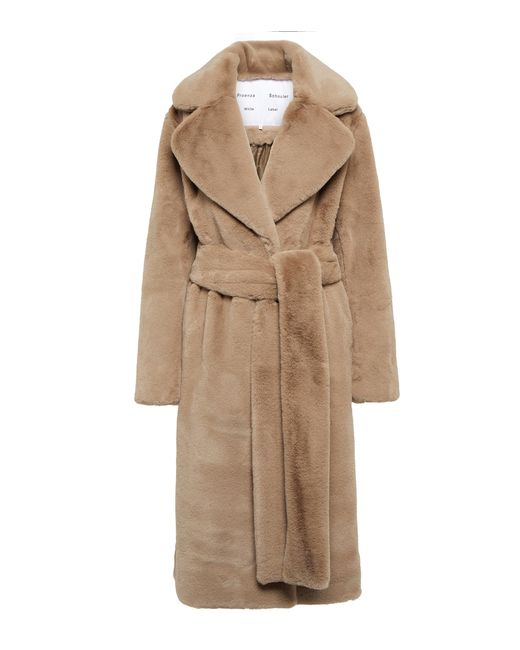 Proenza Schouler White Label faux fur coat