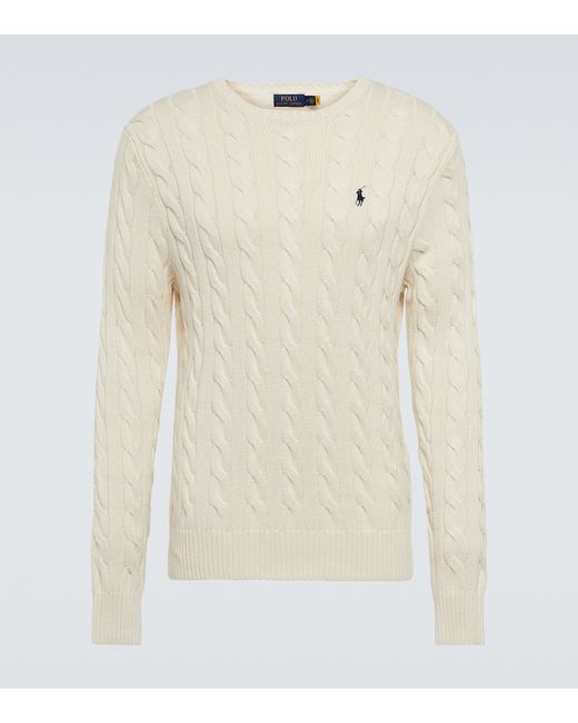 Polo Ralph Lauren Cotton cable knitted sweater