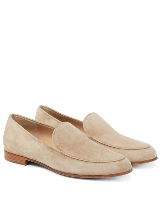 Gianvito Rossi Marcel suede loafers