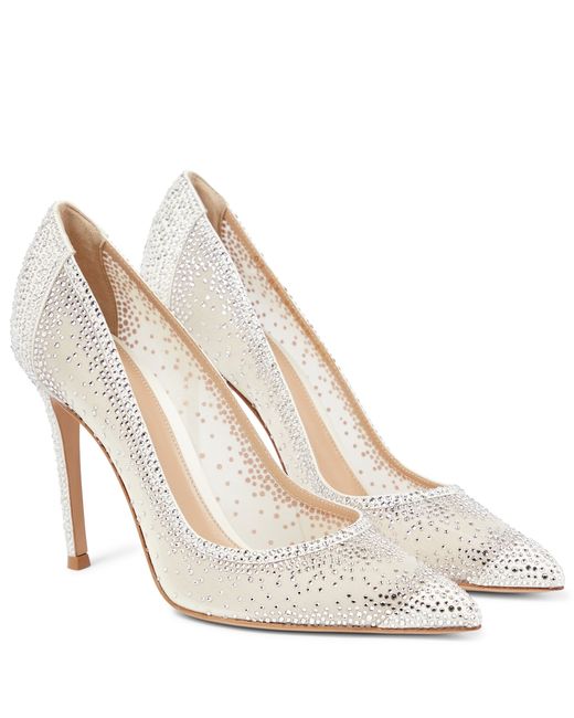 Gianvito Rossi Rania 105 embellished pumps