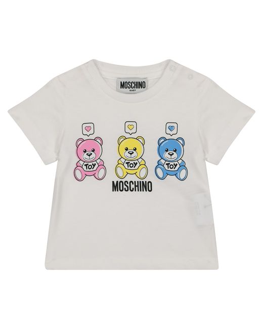 Moschino Kids Baby cotton jersey T-shirt