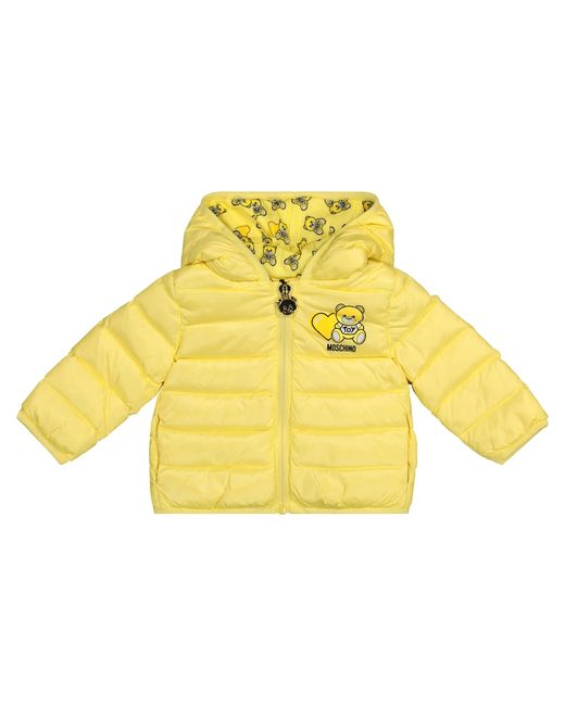 Moschino Kids Baby quilted down jacket