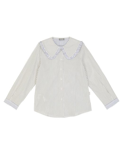 Il Gufo Striped cotton blouse
