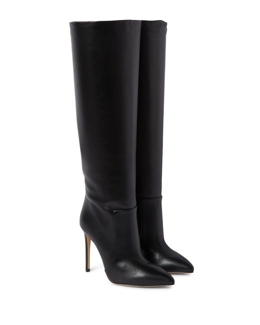 Paris Texas Leather knee-high boots