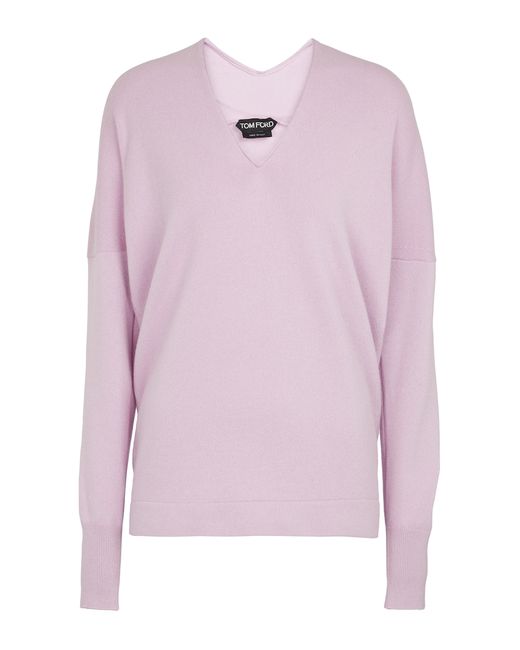 Tom Ford Cashmere and cotton V-neck sweater