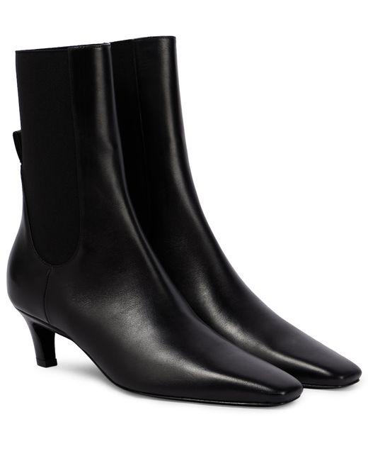 Totême Leather ankle boots