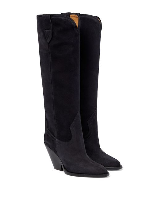 Isabel Marant Lomero suede knee-high boots