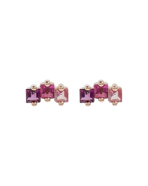 Suzanne Kalan 14kt rose gold earrings
