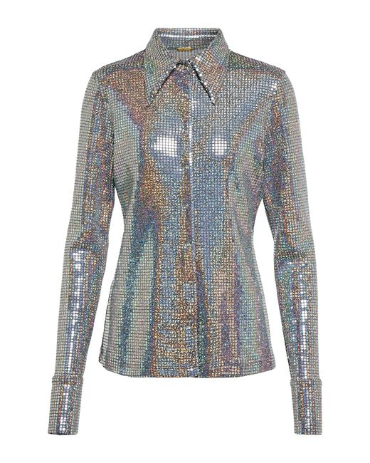 Dodo Bar Or Crystal-embellished shirt