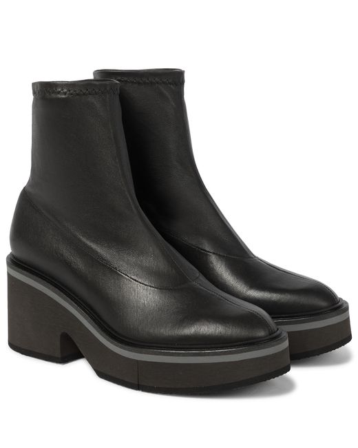 Clergerie Albane leather sock ankle boots