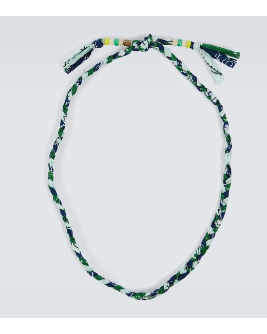 Alanui Bandana necklace with beads