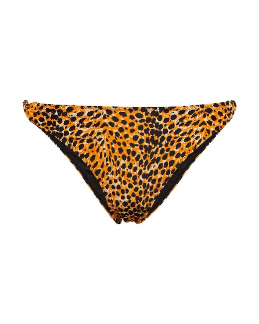 Ganni Leopard print bikini bottoms