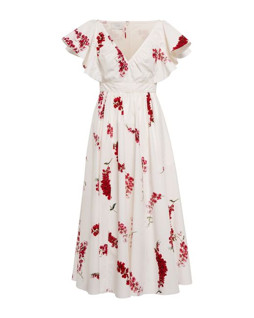 Giambattista Valli Floral cotton midi dress