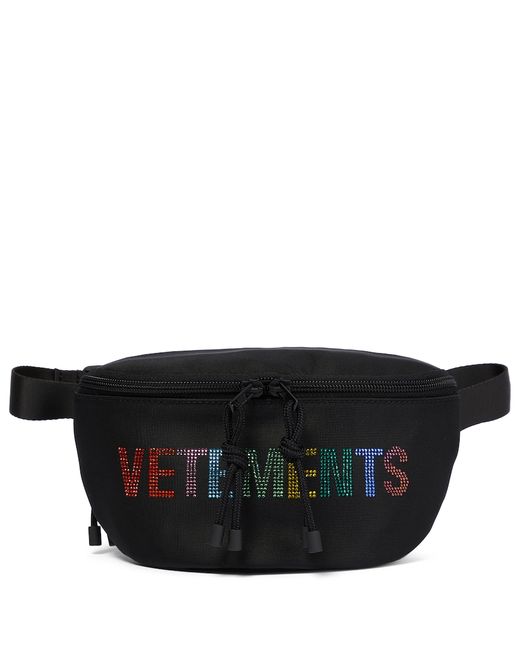 Vetements Logo embellished belt bag