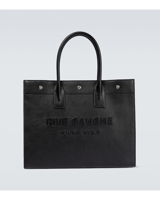 Saint Laurent Rive Gauche leather tote bag