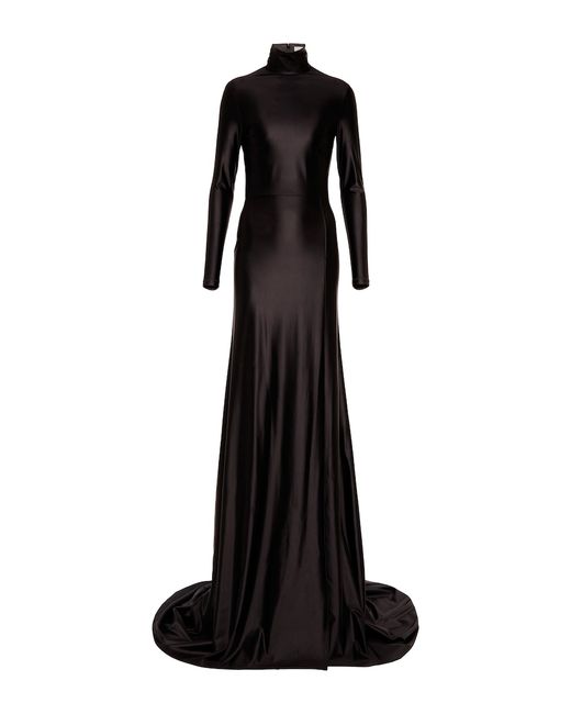 Balenciaga Mockneck gown