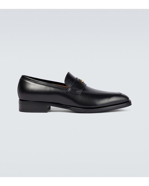 Gucci Leather GG loafers